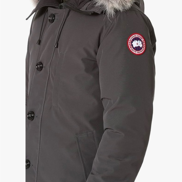 Canada Goose Gray Puffer Jacket - Picture 2 of 9